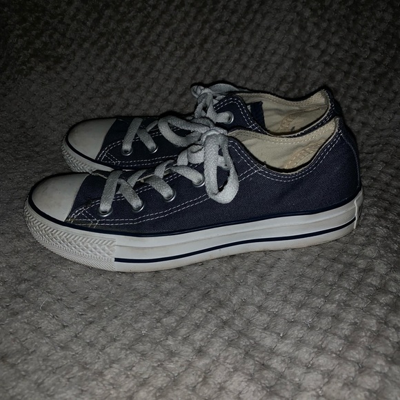 Blue Converse All-Star sz 5.5 - Picture 3 of 6